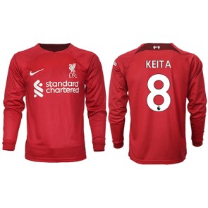 Liverpool Naby Keita #8 Hemmatröja 2022-23 Långärmad
